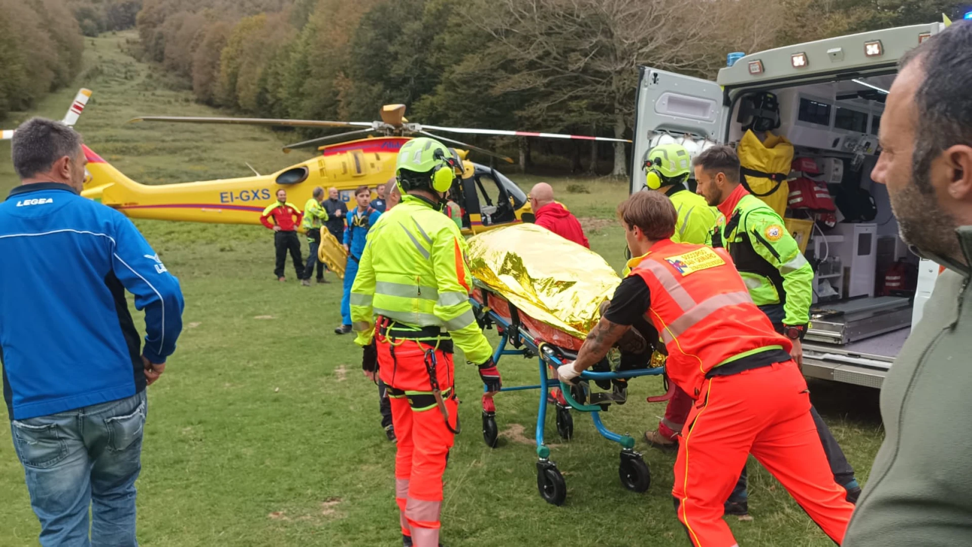 Cercatore di funghi disperso a Piedimonte Matese. Intervento di soccorso a supporto del CNSAS proveniente dal Molise.